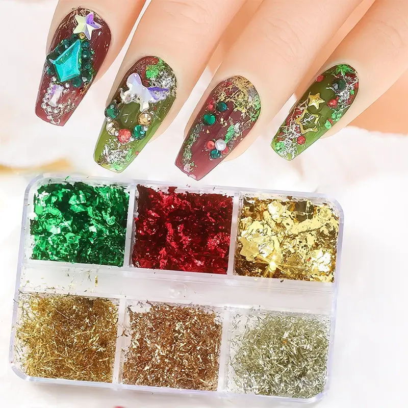 Miniature : Feuilles d'or - 12 couleurs