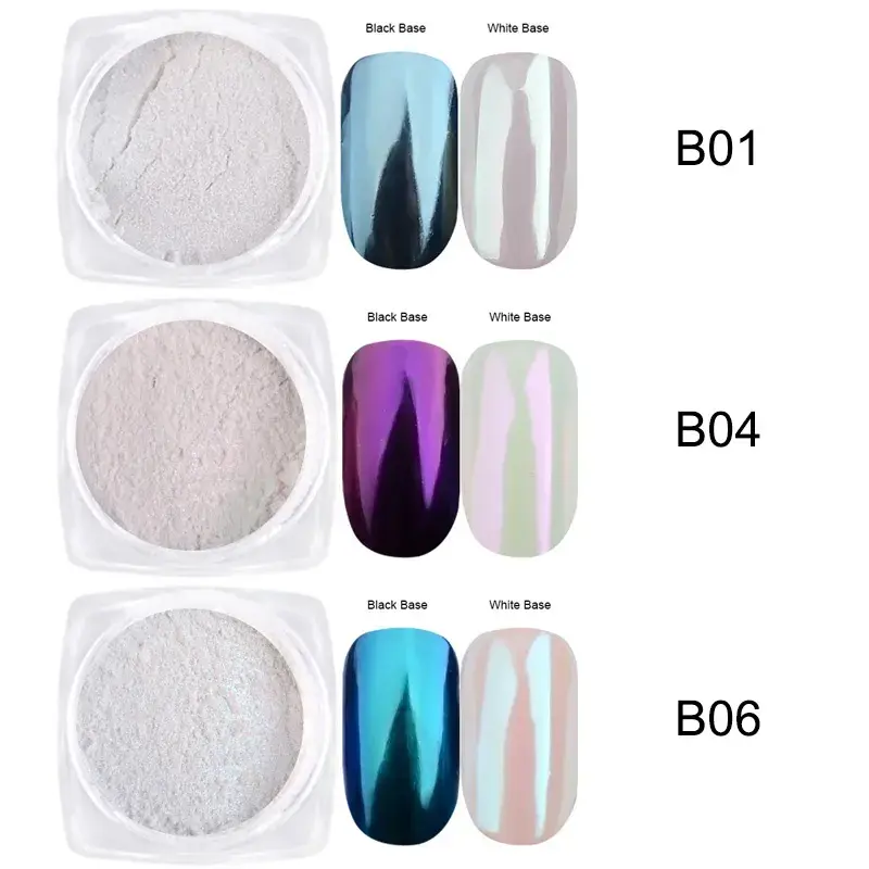 Miniature : Chrome blanc perle