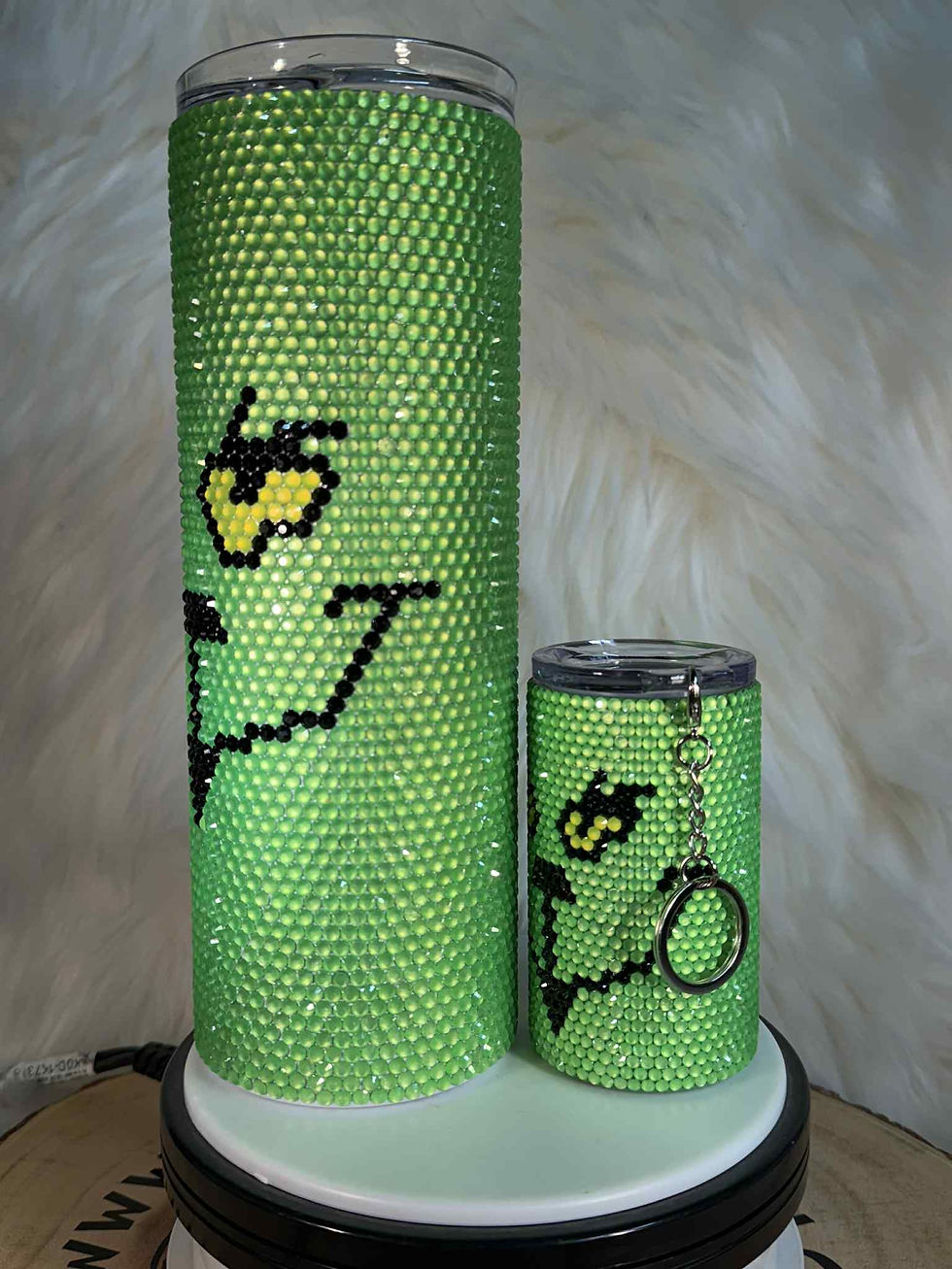Thumbnail: Green Man 20oz and 3oz rhinestone tumbler