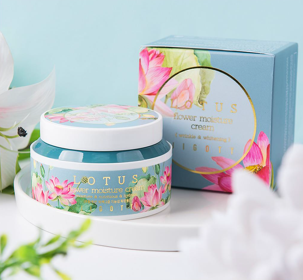 Jigott Lotus Flower Moisture Cream 100ml
