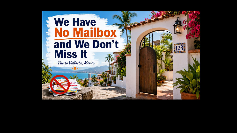 No mailbox needed …