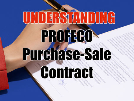 Understanding the PROFECO Purchase-Sale Contract for Home Buyers