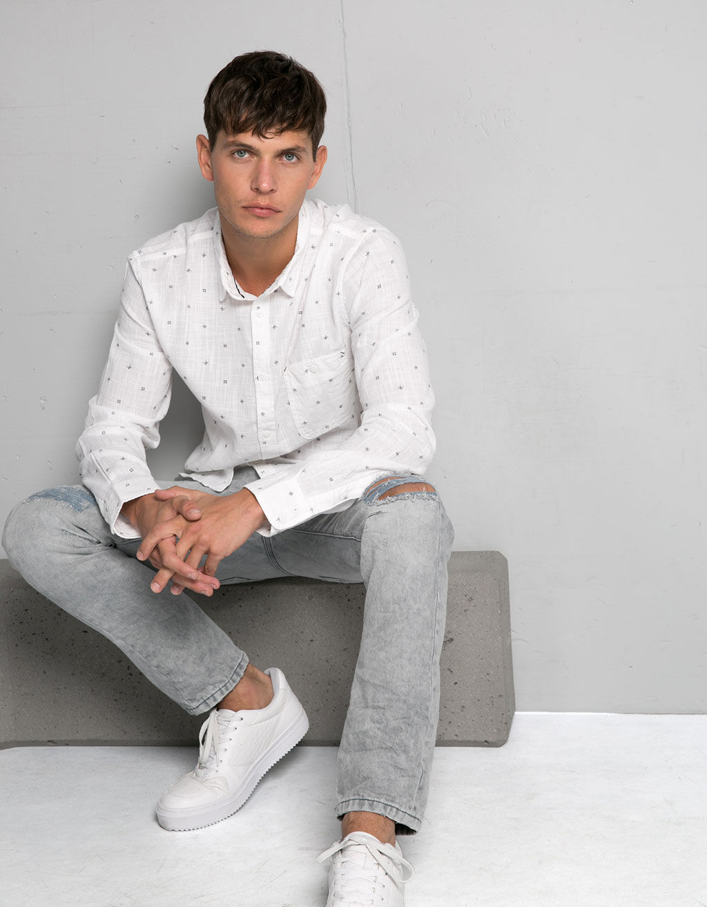 Camisa estampado all over