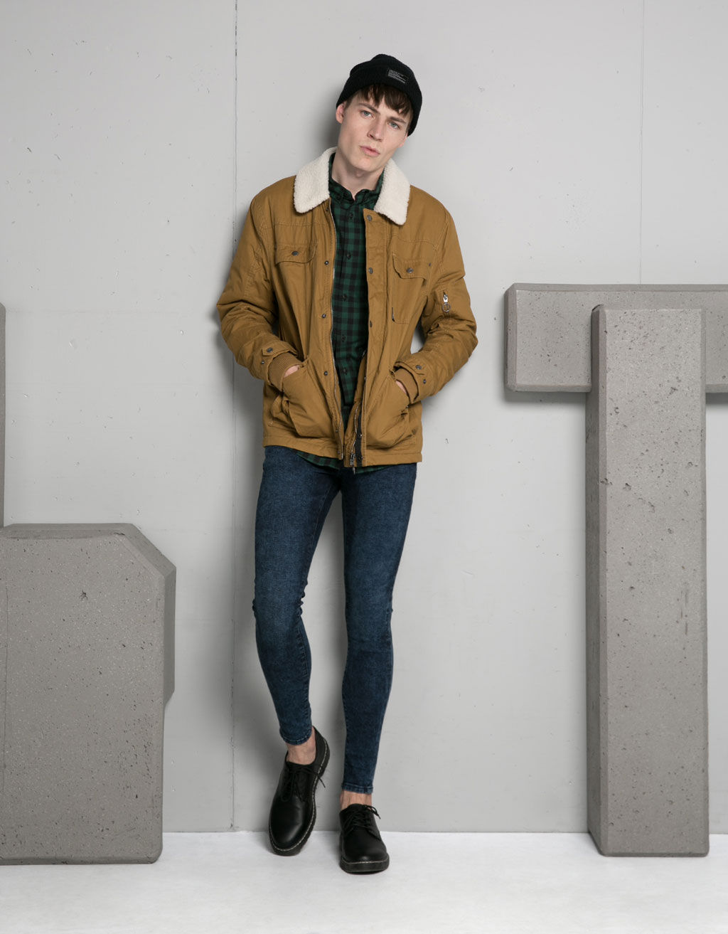 Jeans Básico super skinny lavado