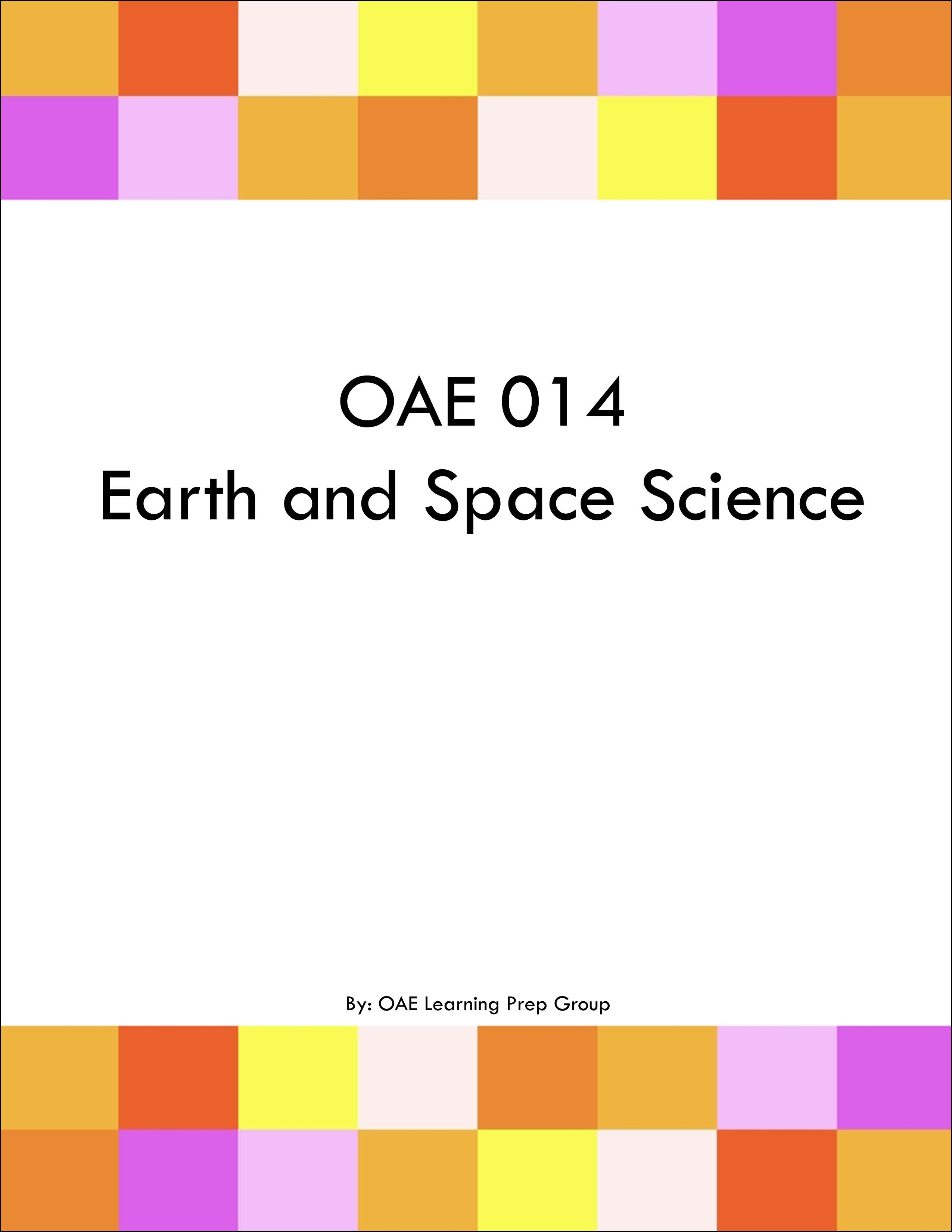 OAE 014 Earth and Space Science