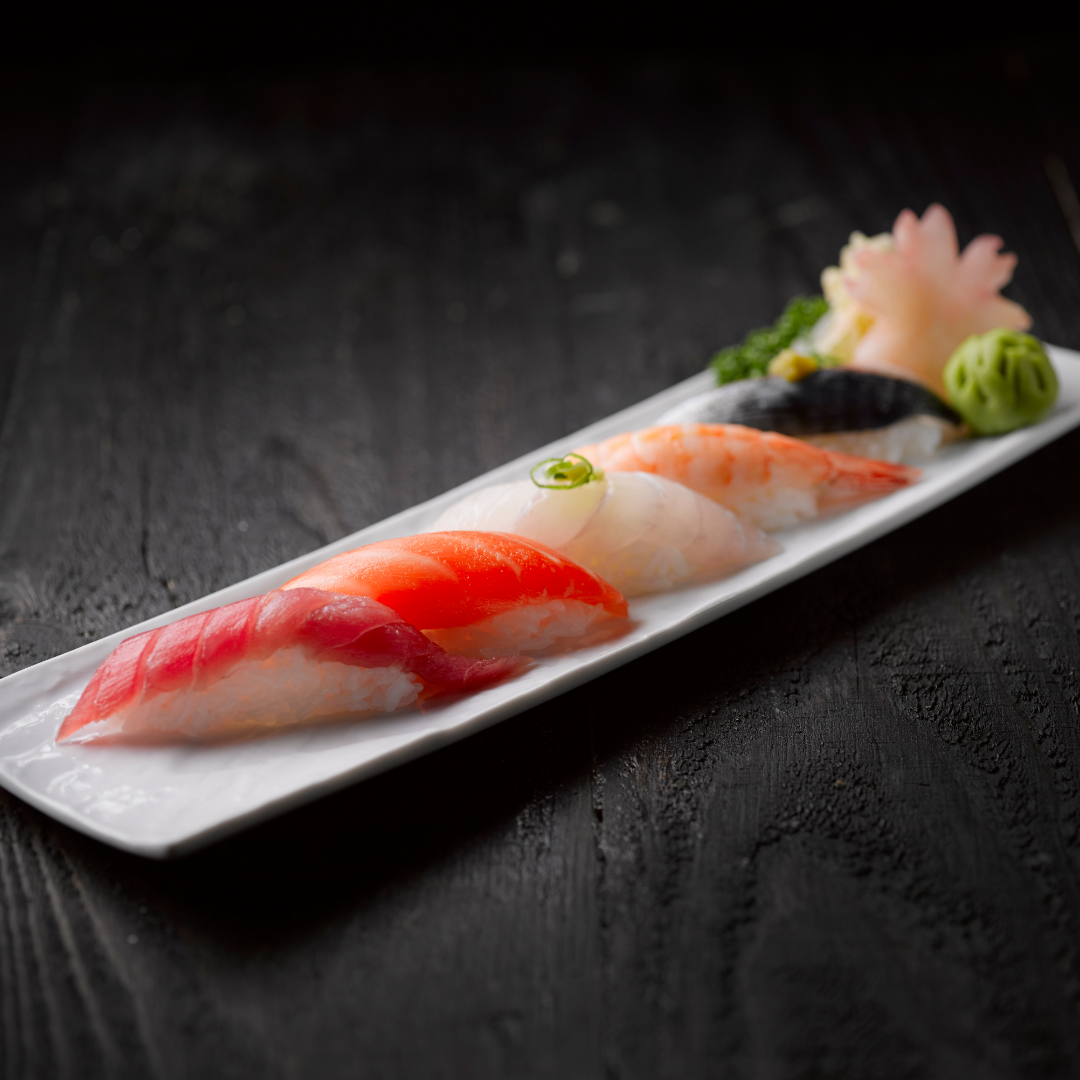 Arranged Food and Objects