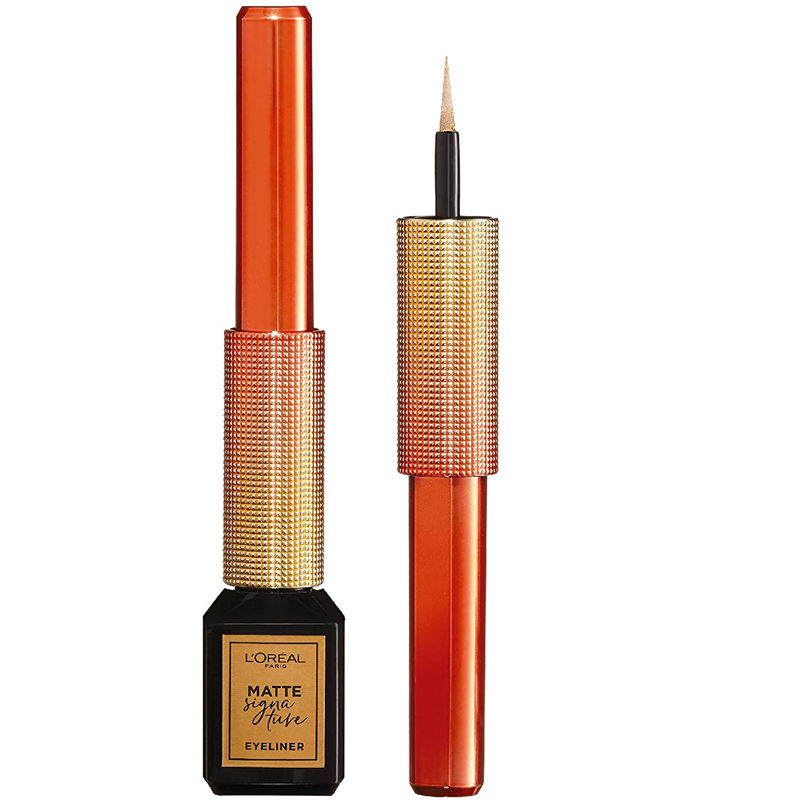 L'Oreal Electric Nights Matte Signature Eyeliner - Gold