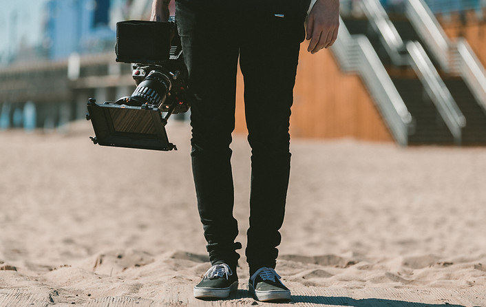 Man Holding Camera