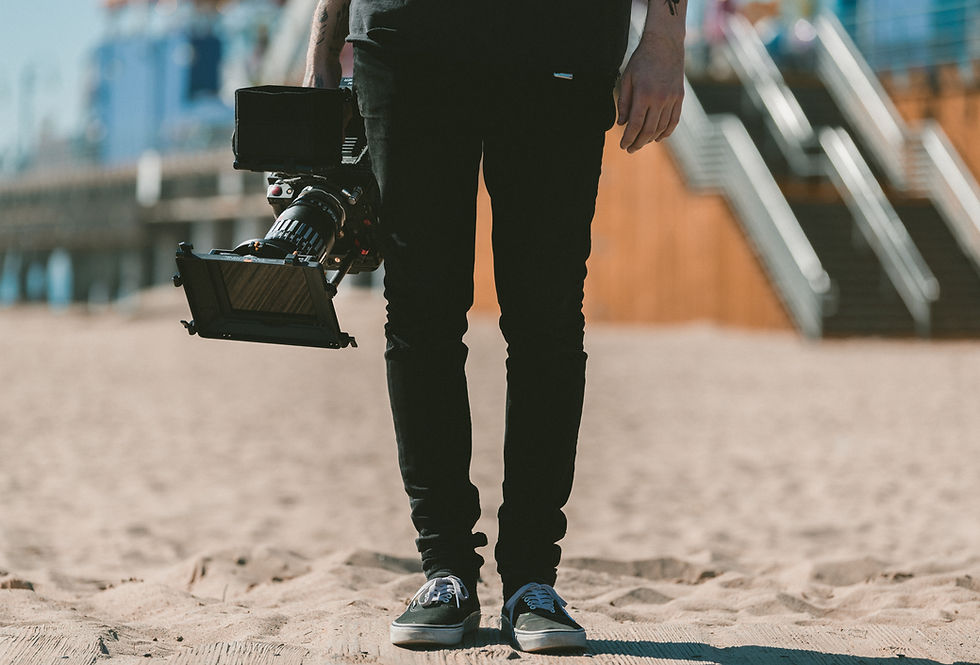 Person Holding Camera
