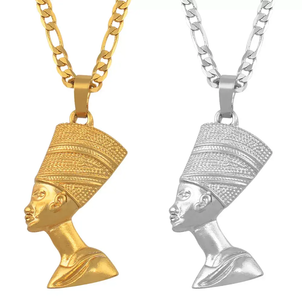 Anniyo Egyptian Queen Nefertiti Pendant