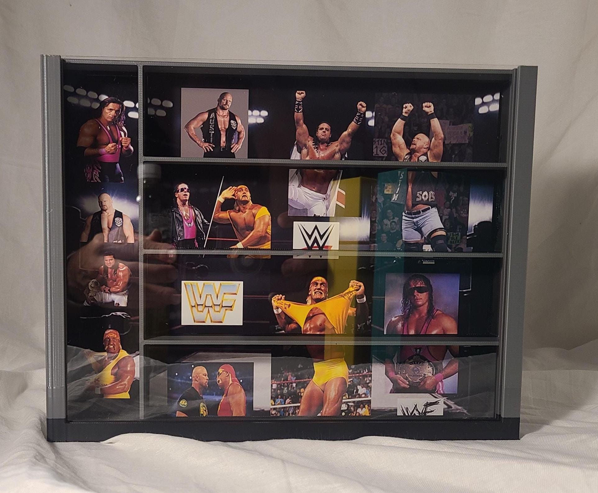 Itty Bitty Funko Pop Display Case: WWE Shelf