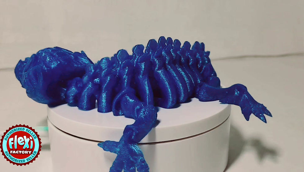 Thumbnail: Alligator Skeleton, Flexi Desktop toy