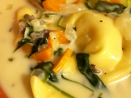 Spinach Tortellini Soup