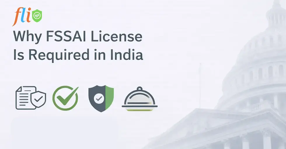 Why FSSAI License is Required in India