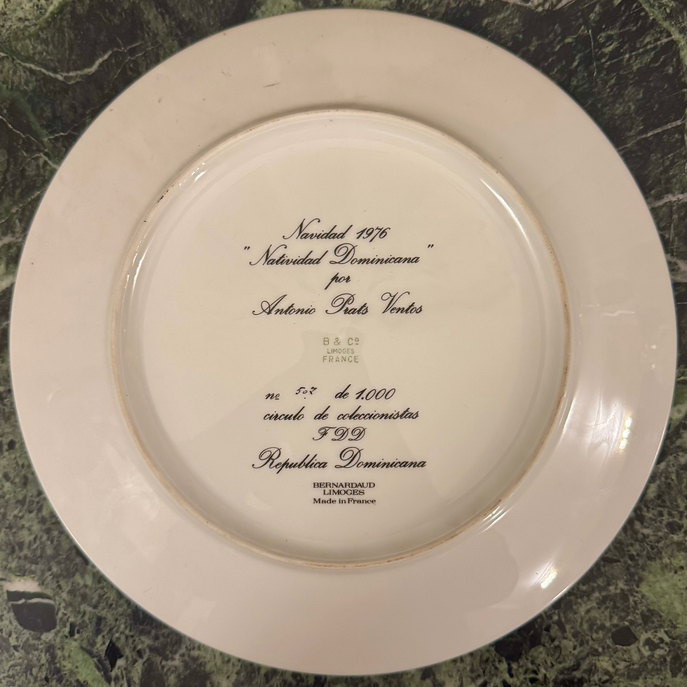 Miniatura: Bernardaud 10" | Antonio Prats Ventos