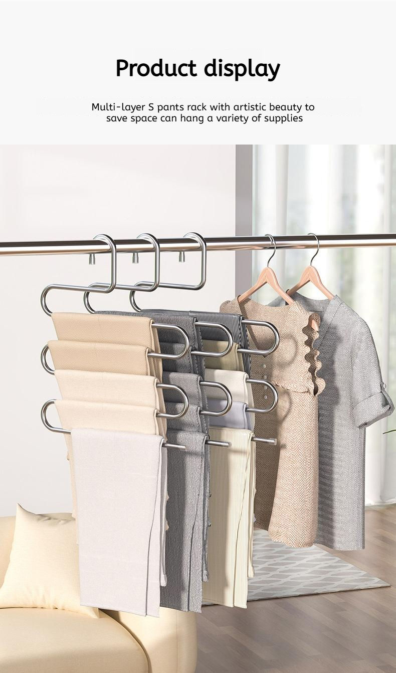 Thumbnail: Multi-Functional 5-Layer Clothes Rack
