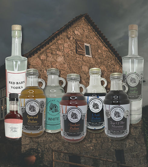 Country Stone Distillery selling Craft Vodka and Ruhm in Spruce Grove