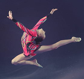Ginnasta Mid-air