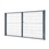 Thumbnail: Portillons Double PERI-FENCE  Largeur 3m00