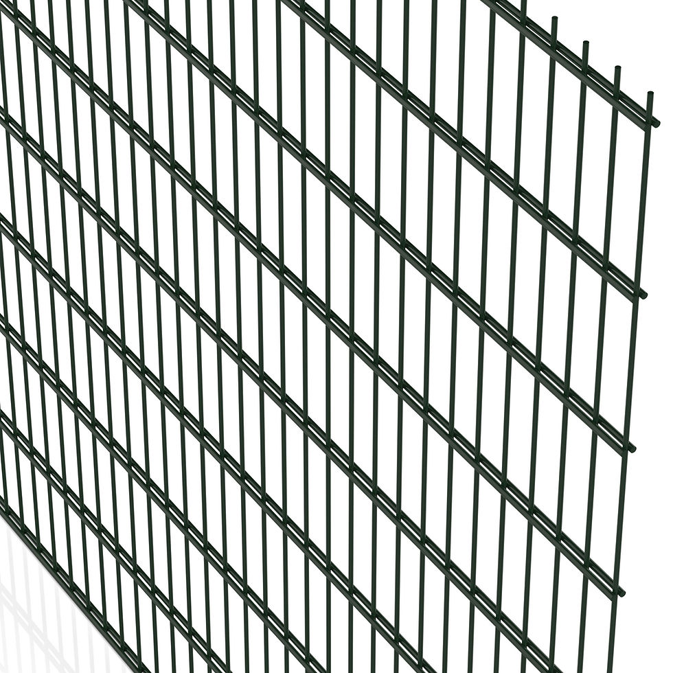 Miniature : Panneau Clôture Rigide double fils 6/5/6mm  - MT Fence - Largeur 2m51