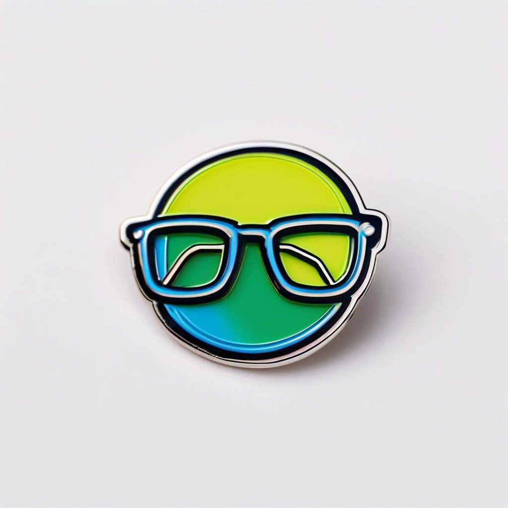 Nerdy Enamel Pin