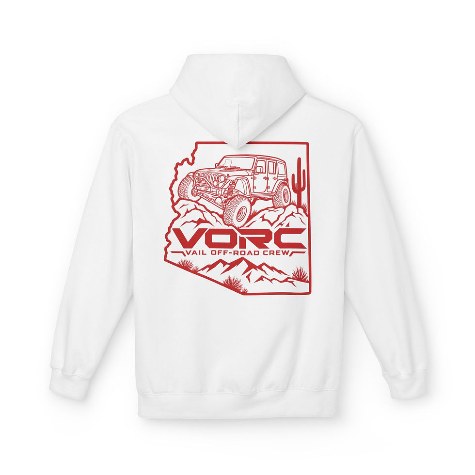 Thumbnail: VORC — Adventure (Red) — Hoodie