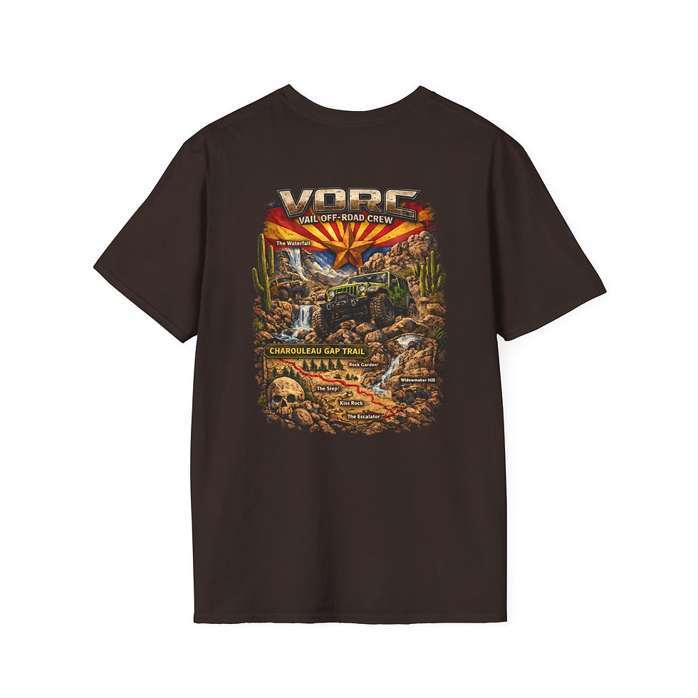 Thumbnail: VORC Char Gap - Trail Tee