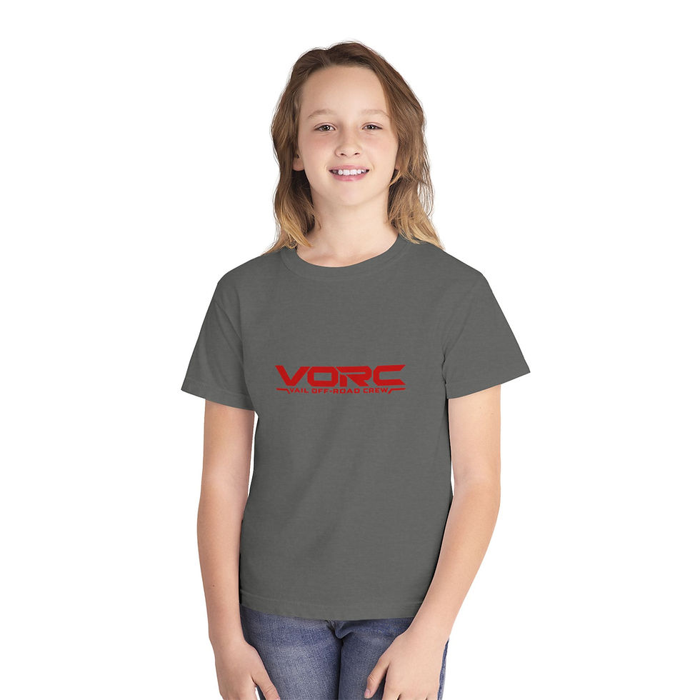 Thumbnail: VORC — Adventure (Red) — Kids Tee