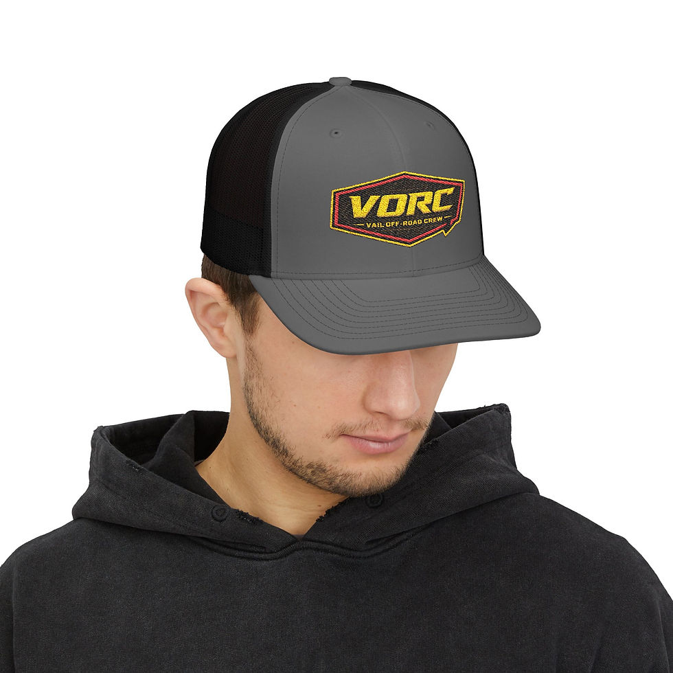 Thumbnail: VORC Number Plate - Embroidered Trucker Hat