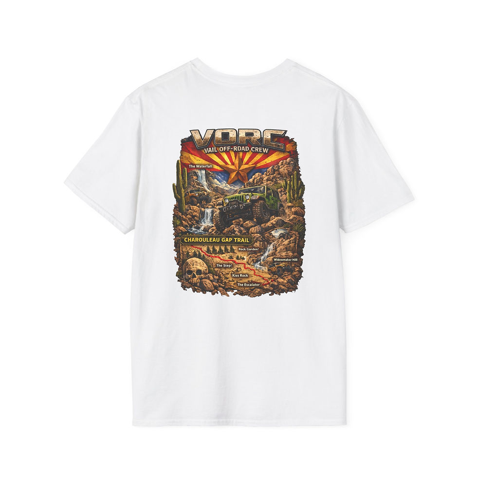 Thumbnail: VORC Char Gap - Trail Tee