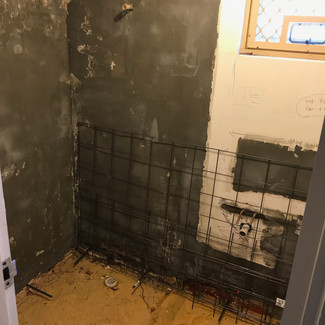 The Beginning of Bathroom Repairs to Stop Water Ingress (Wembley)