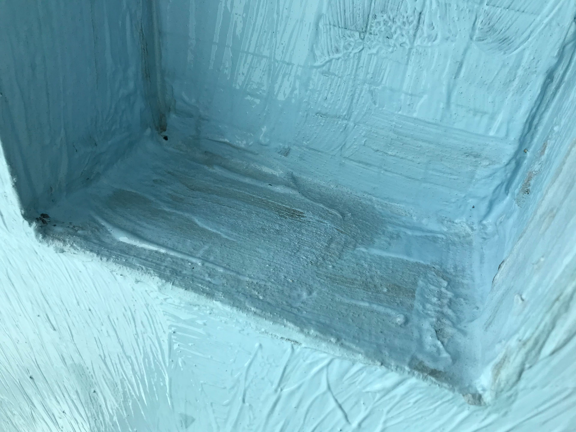 Conspar shower waterproofing