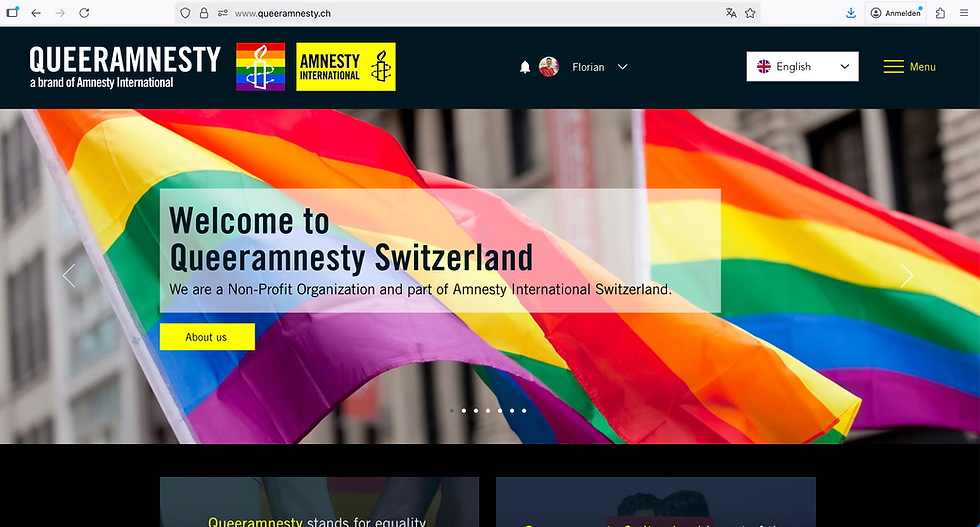 Website mit Livia & Annett