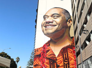 E le tu fa'amauga se tagata — "Nobody stands alone": Fa’anānā Efeso Collins Memorial Mural Unveiled in Manukau