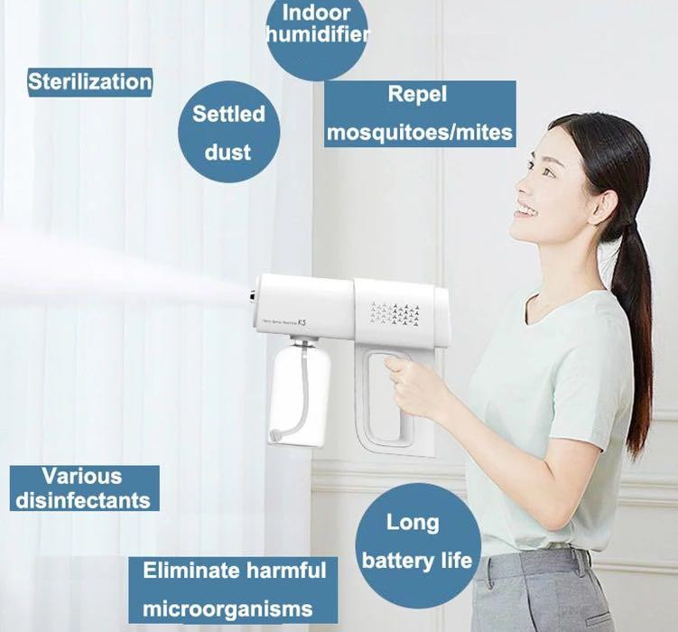Thumbnail: K5 Black Wireless Nano Disinfect Spray Gun