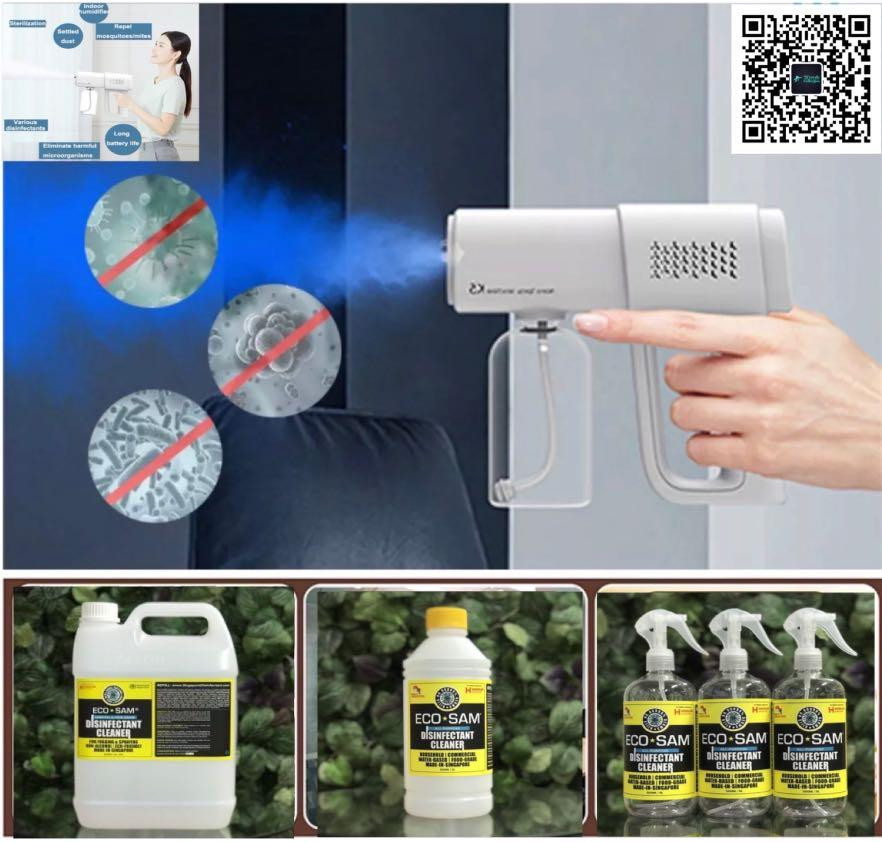 Thumbnail: ECOSAM ® Disinfectant Cleaner Liquid (500ml)