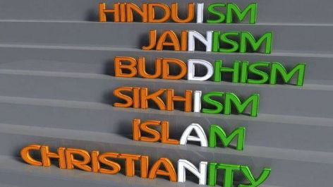 Image : A poster on diversified India