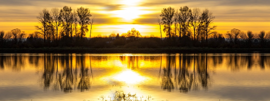 A beautiful evening.