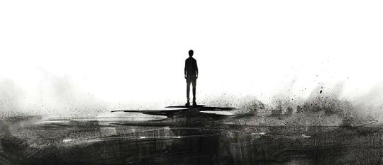 A lonely man.