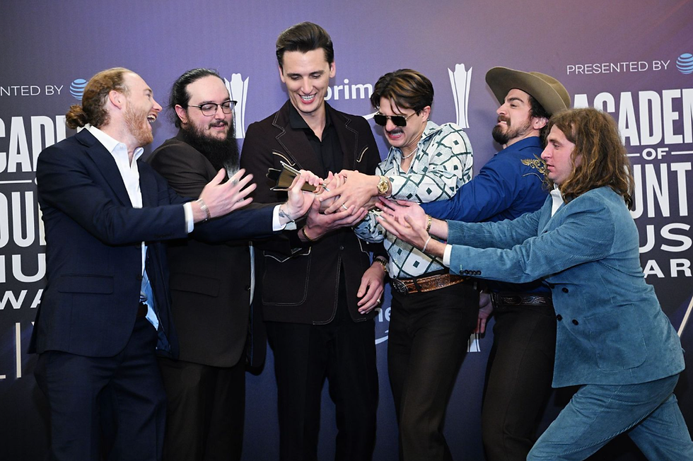 The Red Clay Strays Celebrate ACM Group Of The Year With A Soul-Shaking Performance Of "Demons In Your Choir"