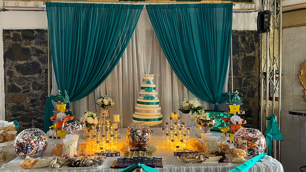 Miniatura: Mesa de dulces XV años