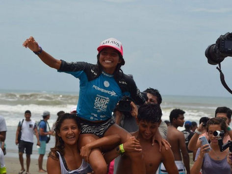 Maya Larripa: Ganadora Powerade Surf Open Acapulco 2017