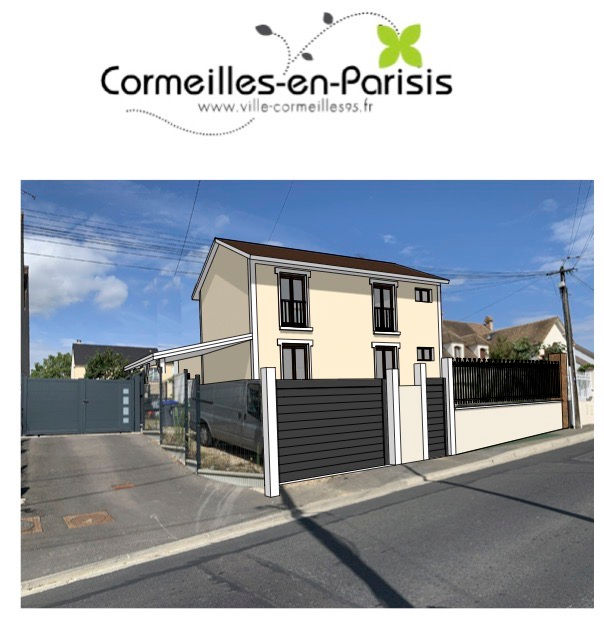 Projet extension Cormeilles-en-Parisis (Val-d’Oise 95) – déclaration préalable avec plan détaillé Co