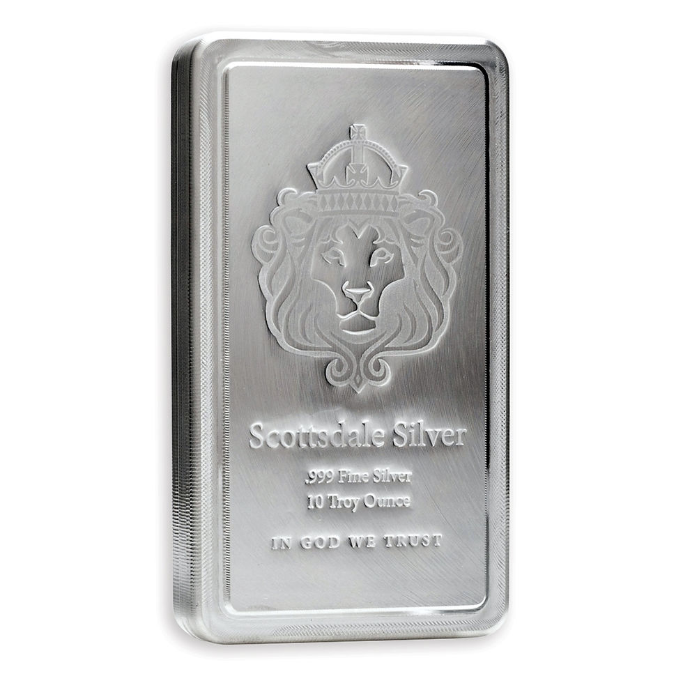 Thumbnail: Scottsdale Mint | 10 Oz "Stacker" Silver Bar