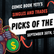 Yeti Picks of the Week fo September 30th, 2026