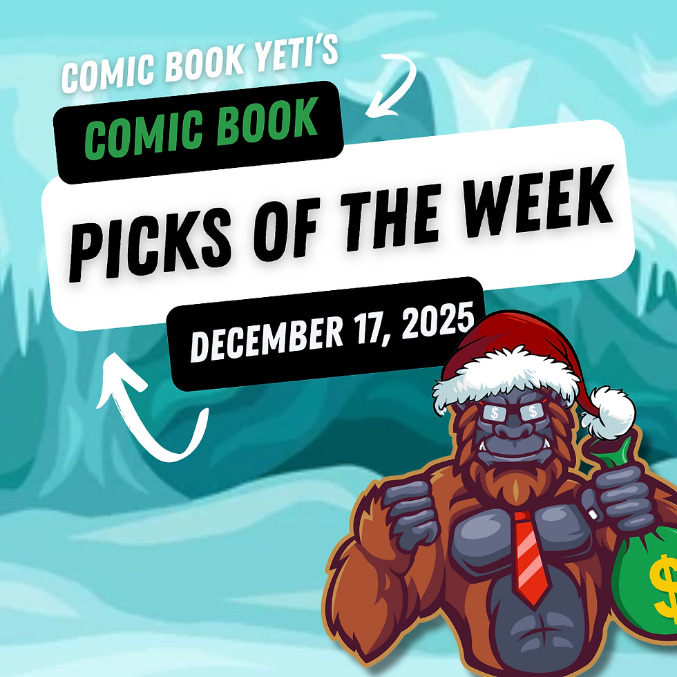 Yeti Picks of the Week for December 17th, 2025
