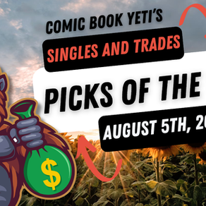Yeti Picks of the Week fo August 5th, 2026