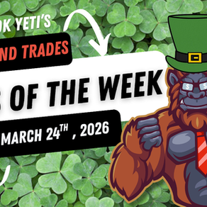 Yeti Picks of the Week for March 24th, 2026
