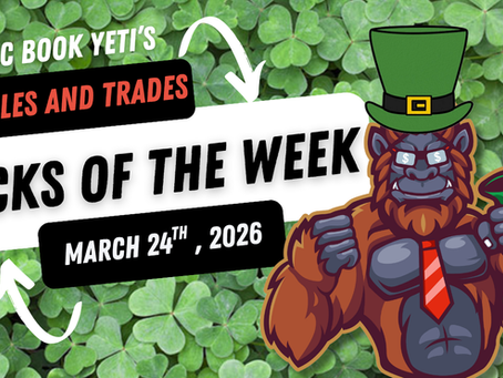 Yeti Picks of the Week for March 24th, 2026