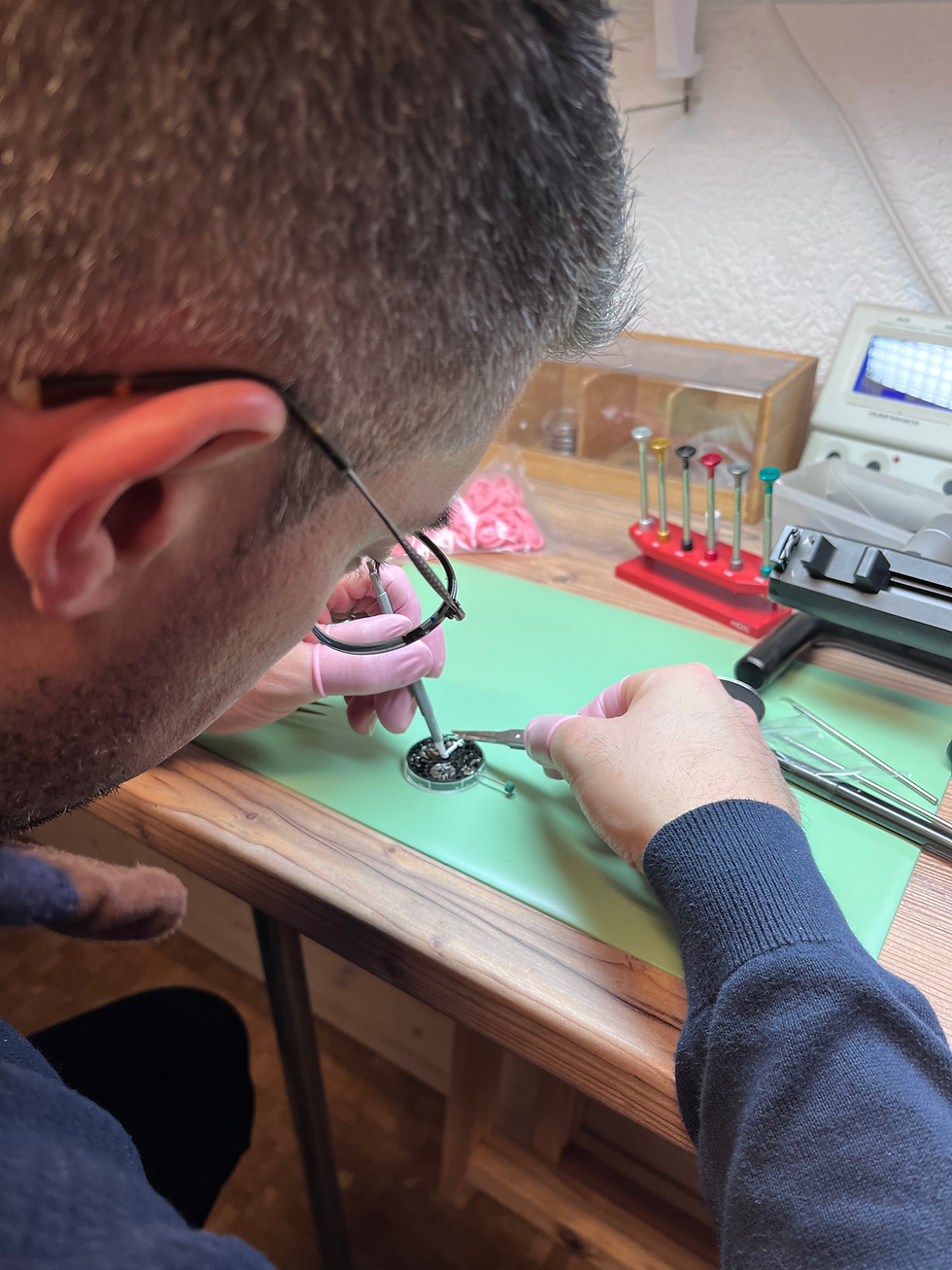 Miniature : Demi journée pour assembler la montre tout’en transparence